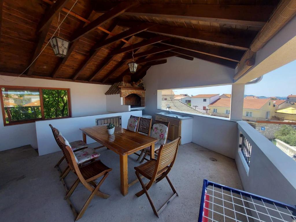 Balkón alebo terasa v ubytovaní Apartments Božena