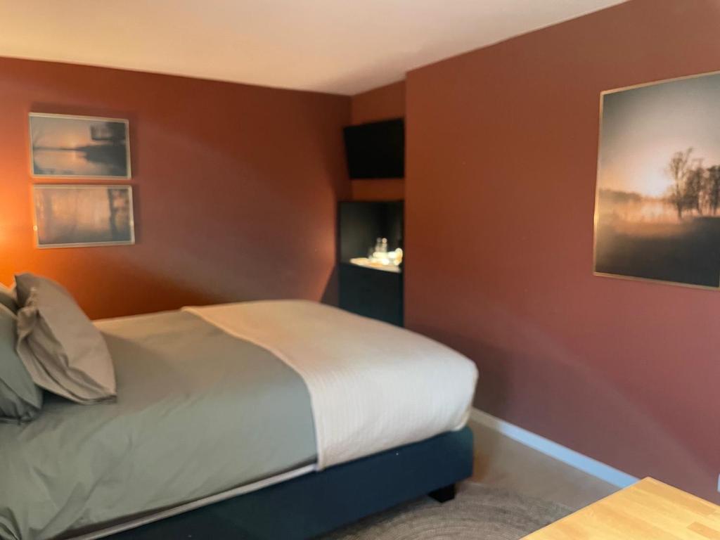 Postel nebo postele na pokoji v ubytování B&B Maris Logies