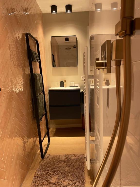Koupelna v ubytování B&B Maris Logies