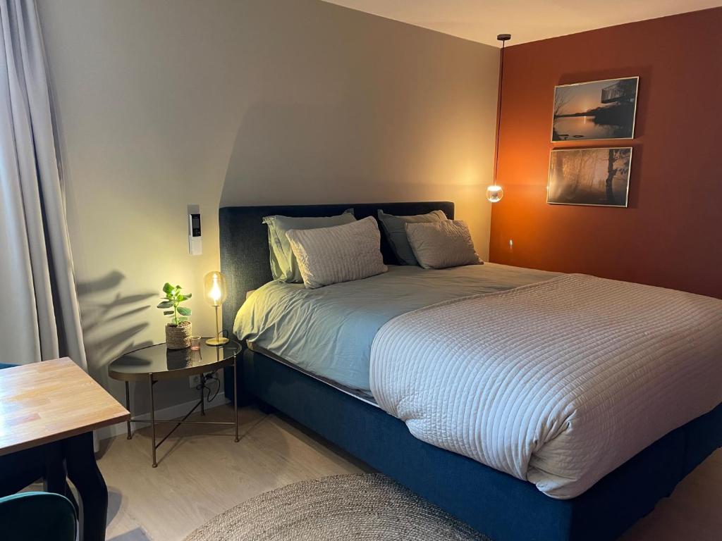 Postel nebo postele na pokoji v ubytování B&B Maris Logies