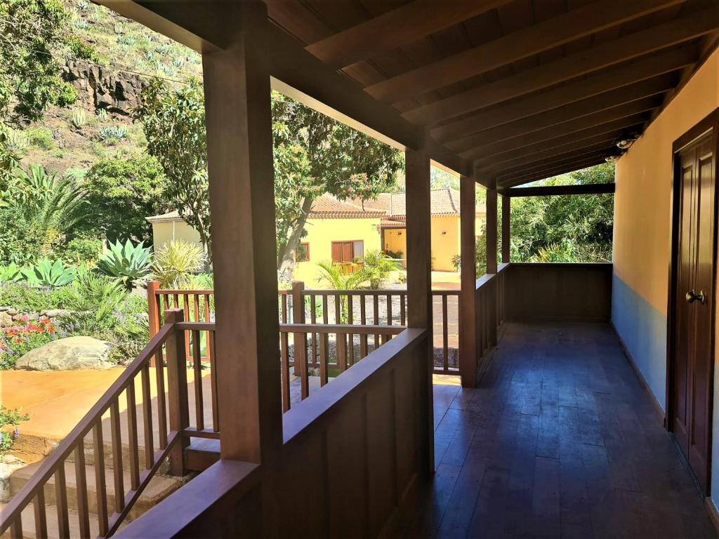 Balkón nebo terasa v ubytování Haciendita Gomera