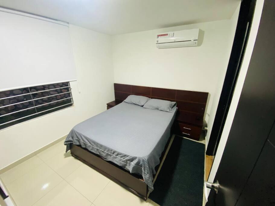 Postel nebo postele na pokoji v ubytování Espectacular apartamento totalmente amoblado