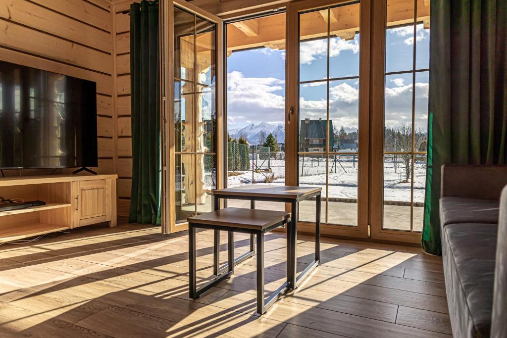 Balkón alebo terasa v ubytovaní Bajka Chateau