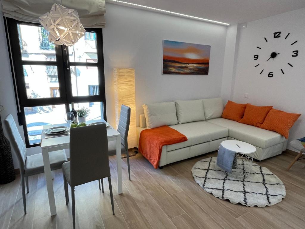 Setusvæði á Alicante Beach Apartment