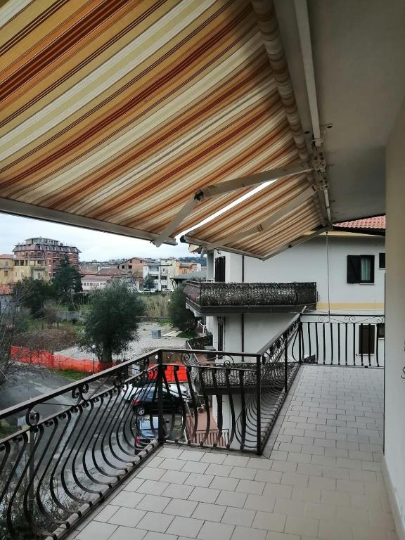 Balkón nebo terasa v ubytování Casa Vacanze LIBECCIO Free private parking