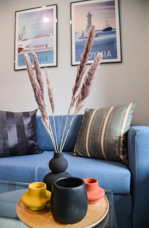 Posedenie v ubytovaní CITYSTAY Plac Unii Gdynia Apartment