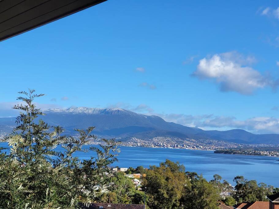 a view of a large body of water at Hobart panoramic view with Spas in Hobart