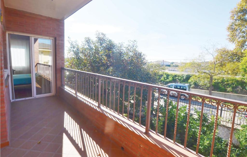 A balcony or terrace at 7 Bedroom Lovely Home In Santa Susanna