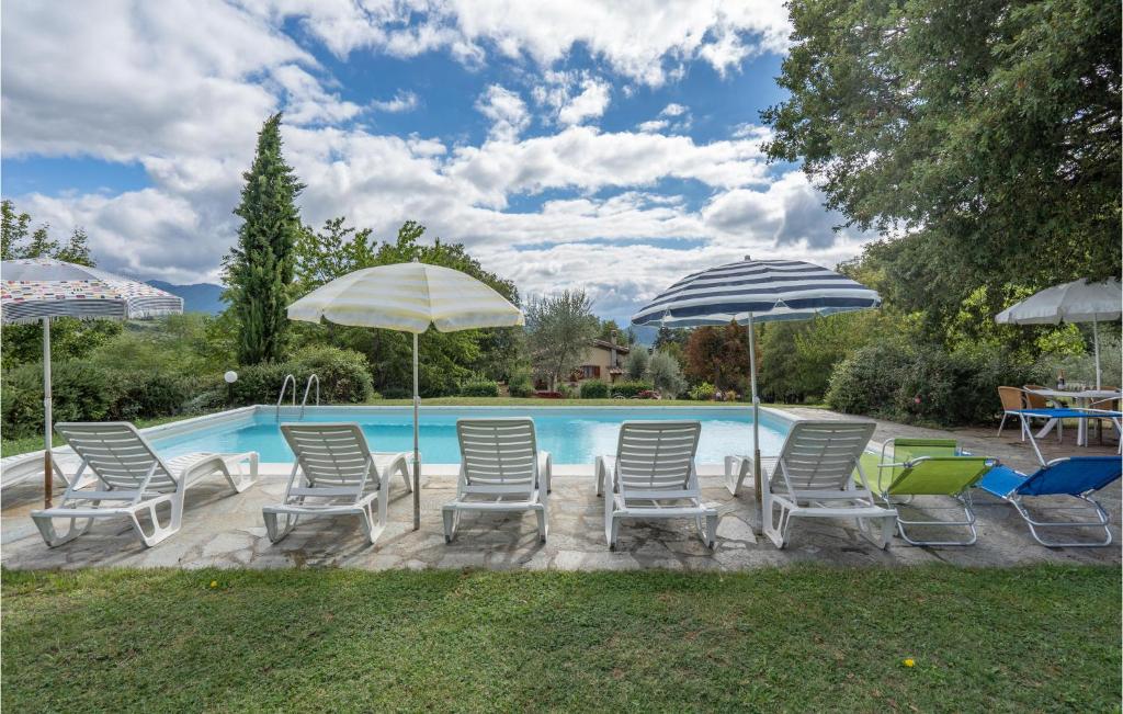 The swimming pool at or close to Awesome Home In Dicomano Fi