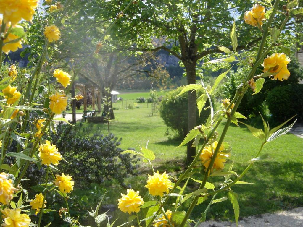 Zahrada ubytování Paysannerie des Versanes - Chambres et gîte