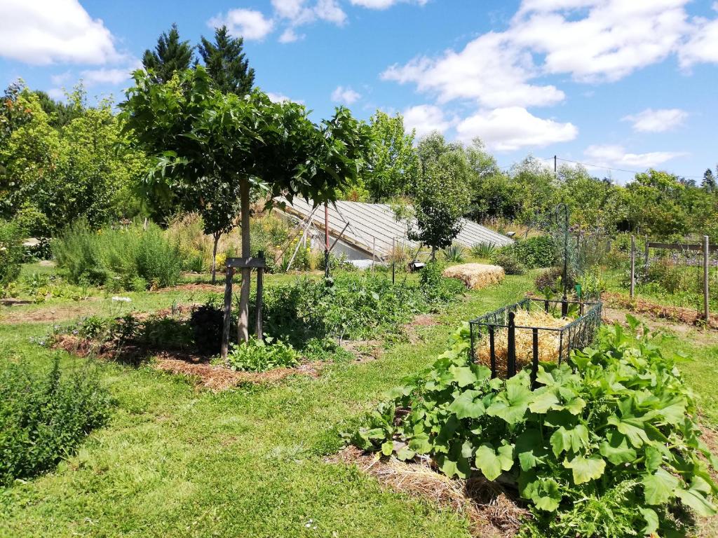 Zahrada ubytování Paysannerie des Versanes - Chambres et gîte