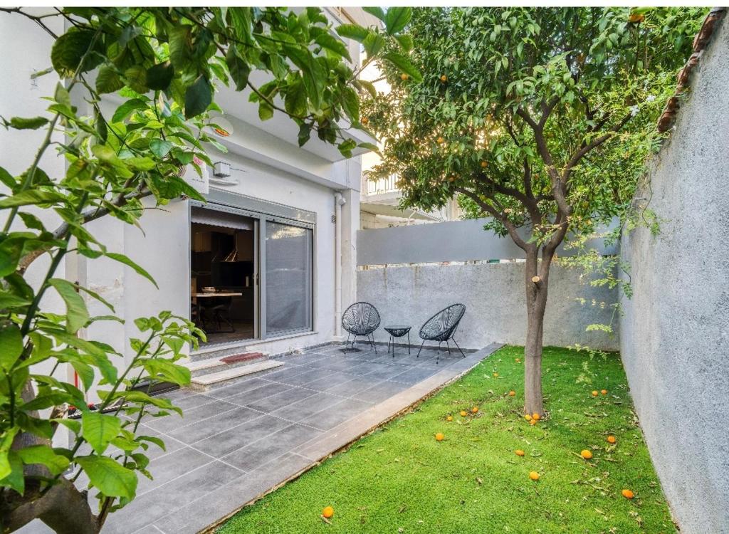 Vonkajšia záhrada v ubytovaní L apartment
