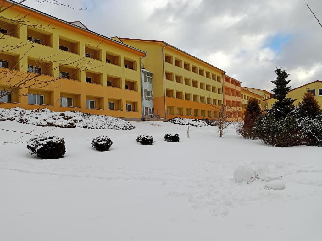 Apartmán Wellness hotel Frymburk v zimě
