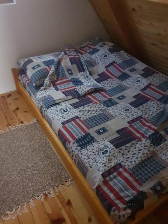 Postel nebo postele na pokoji v ubytování Vila Borovi