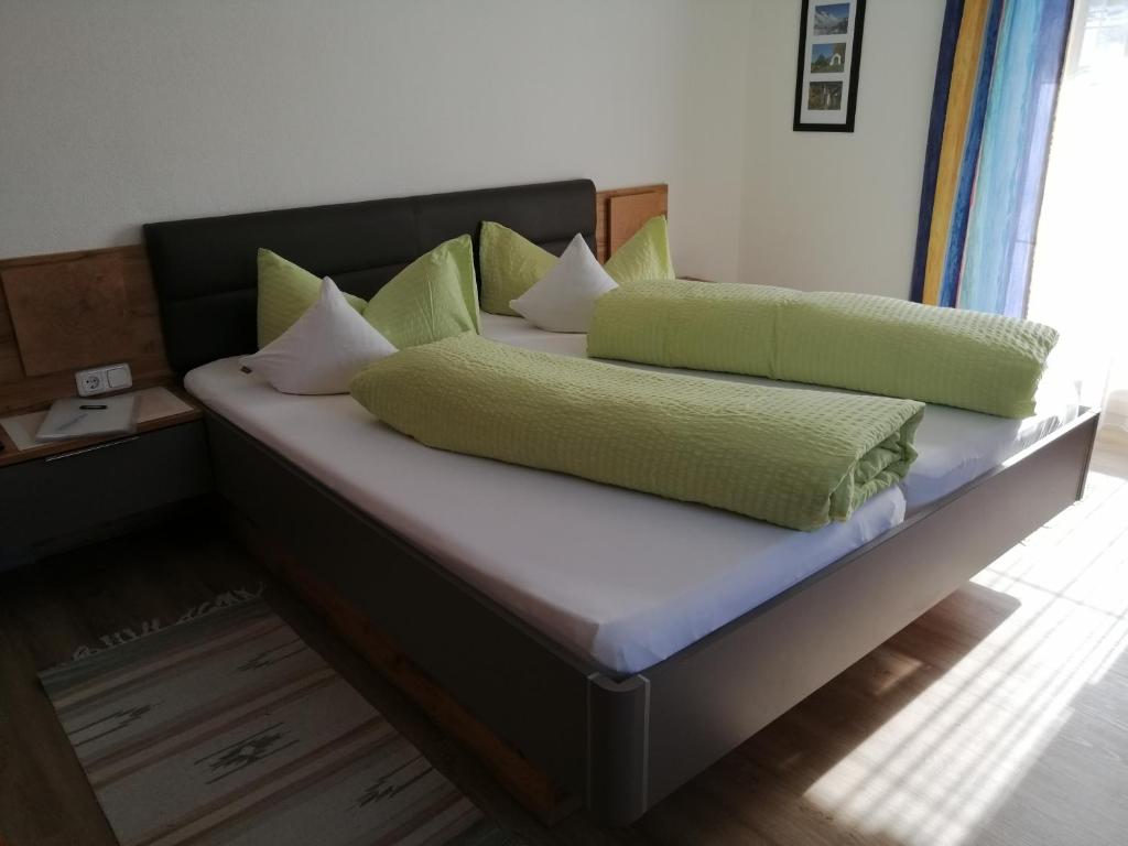 Postel nebo postele na pokoji v ubytování Spisshof