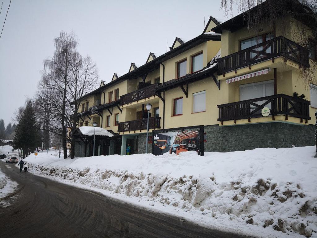 Apartmán Sedmička Horec v zimě