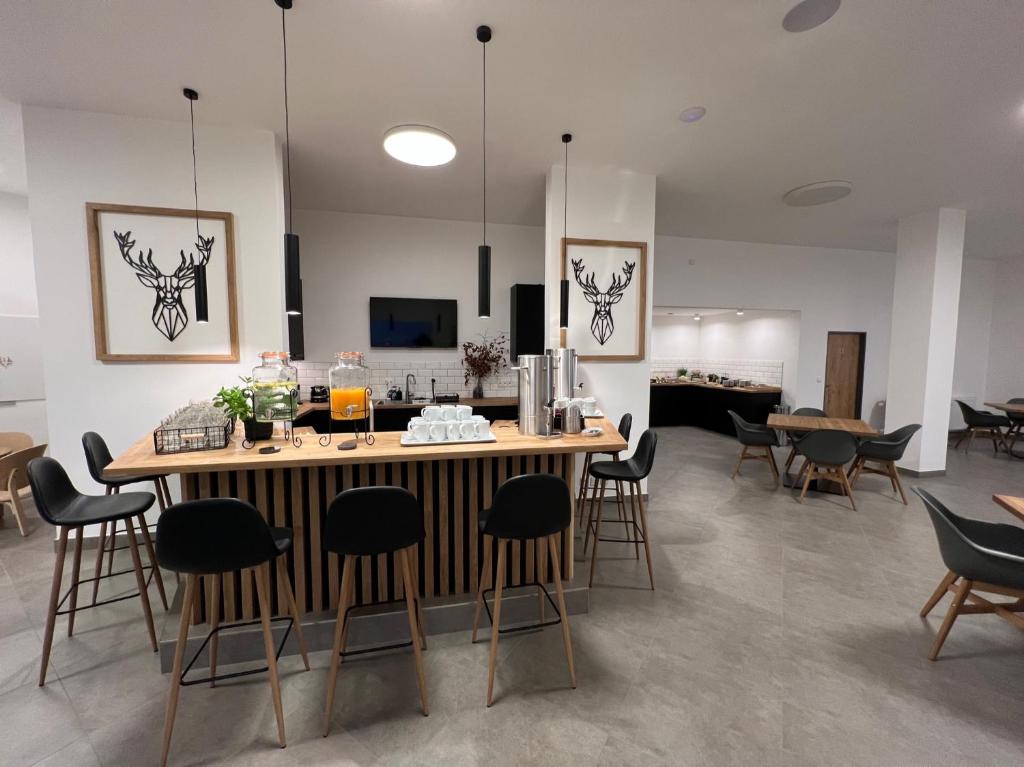 Sjónvarps- og/eða afþreyingartæki á Hotel VARNSDORF