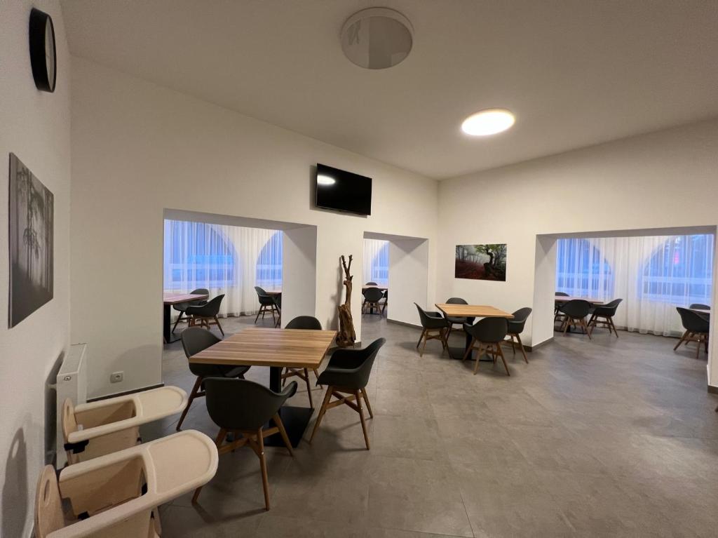Sjónvarps- og/eða afþreyingartæki á Hotel VARNSDORF