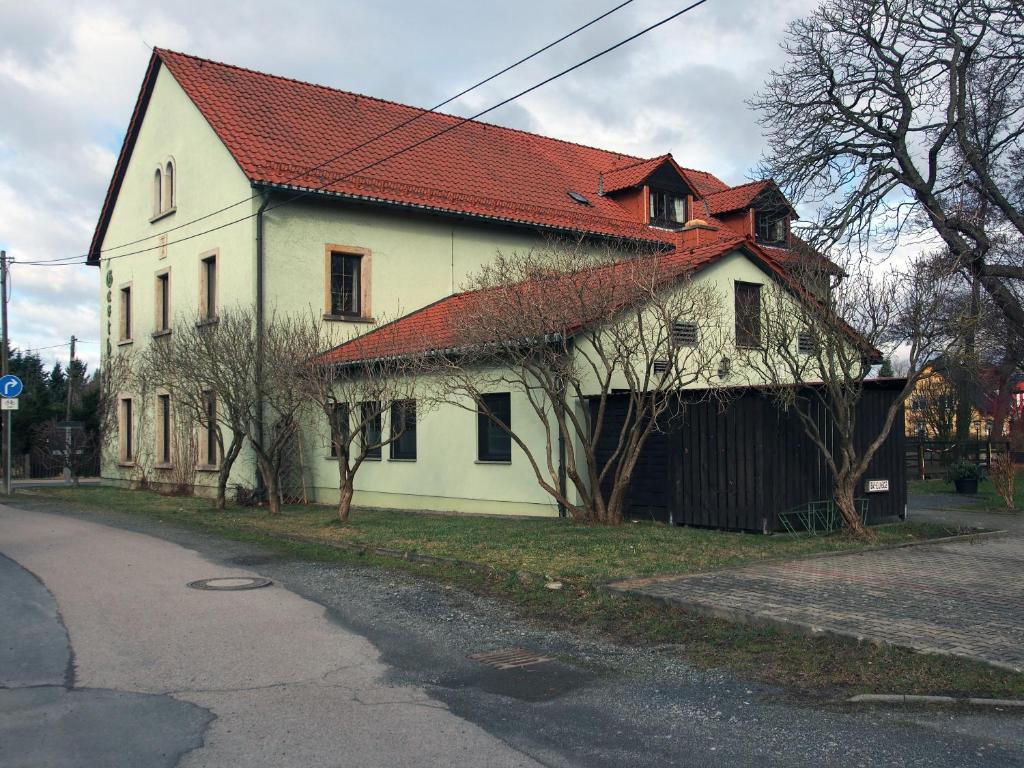 Budova, kde se penzion nachází
