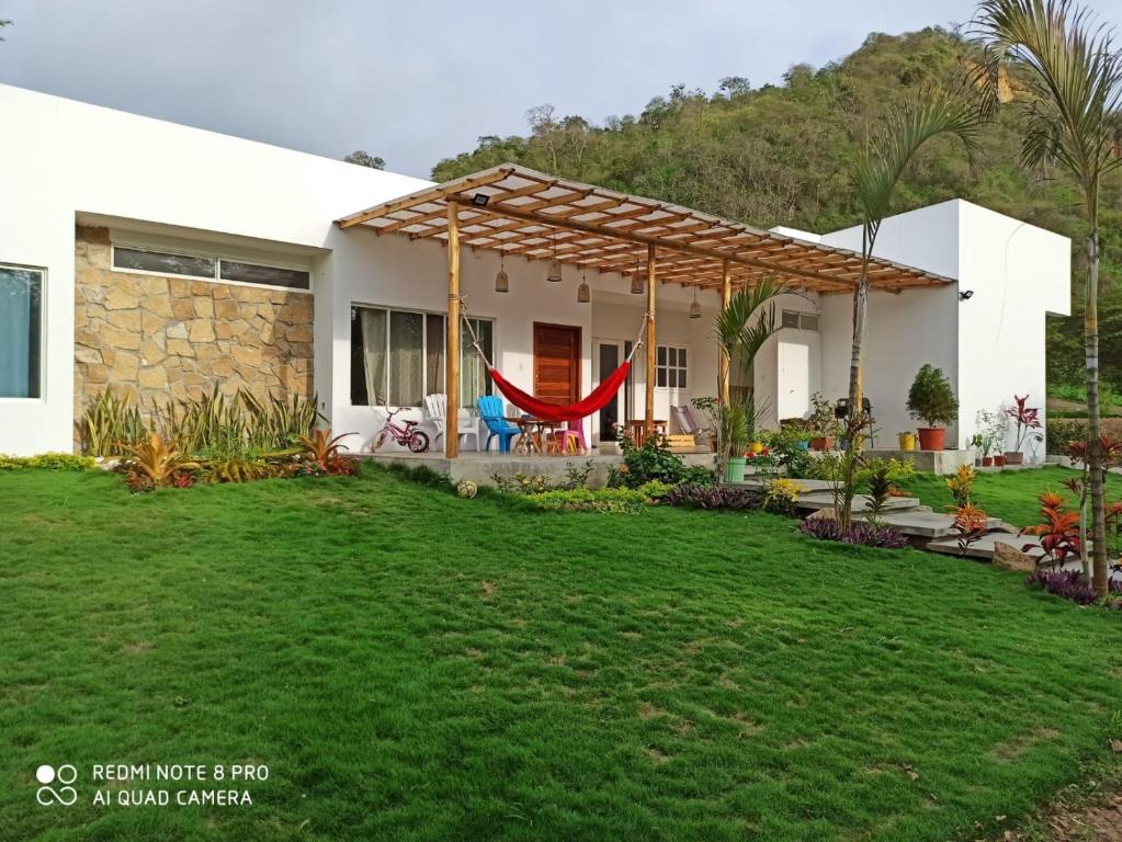 Zahrada ubytování EL JARDIN OLON SUITES