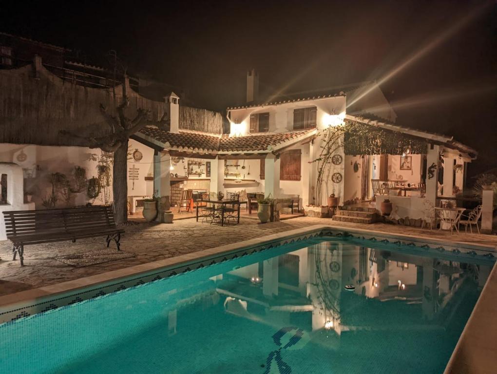 Bazén v ubytování Casa La Serena nebo v jeho okolí