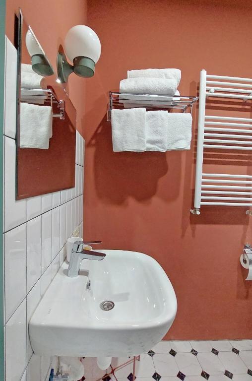 Koupelna v ubytování Gudauri Roshka Studio Apt #412