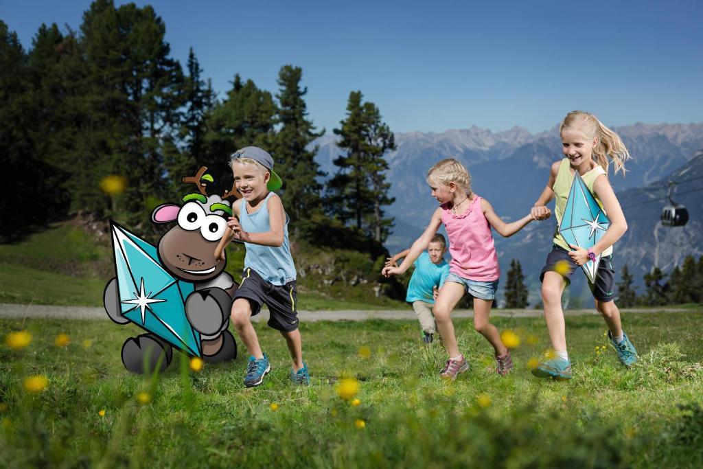 Děti v ubytování Alpenchalet Valentin