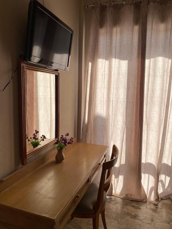 Telewizja i/lub zestaw kina domowego w obiekcie Greek Islands Studios