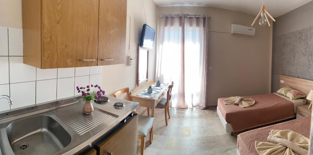 Część wypoczynkowa w obiekcie Greek Islands Studios