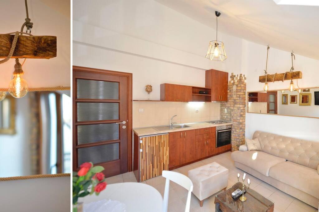 Stylish apartment 22廚房或簡易廚房