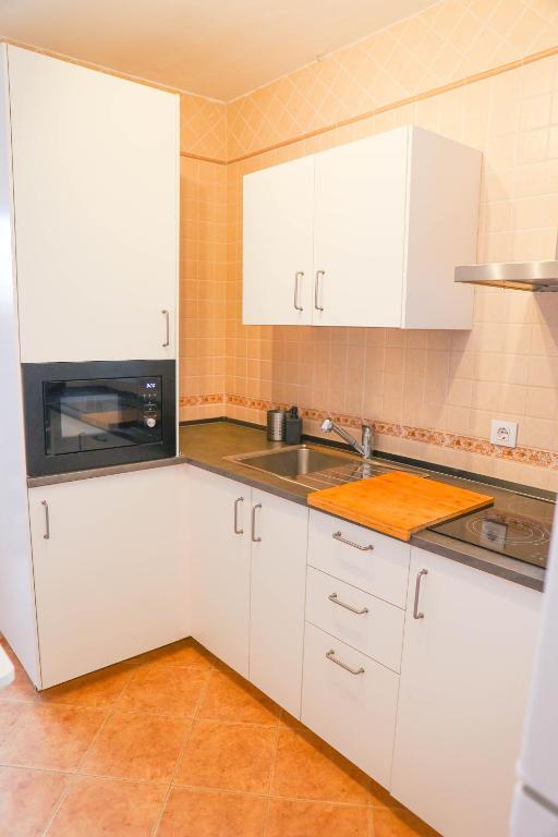 Kuchyňa alebo kuchynka v ubytovaní Casa Cerro Luna