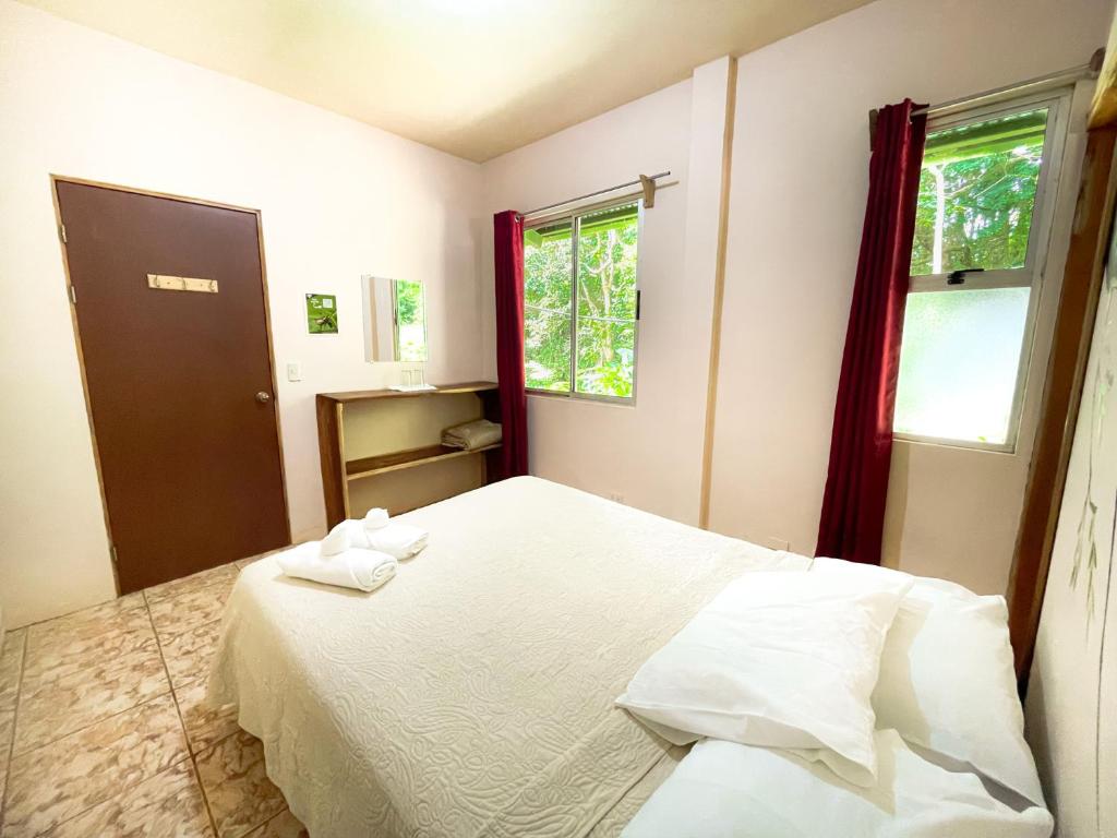 Postel nebo postele na pokoji v ubytování La Casa de la Montaña