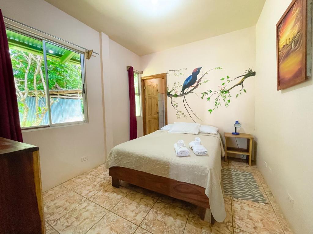 Postel nebo postele na pokoji v ubytování La Casa de la Montaña