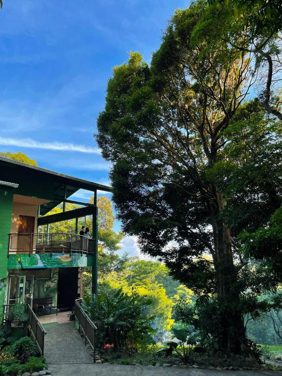 Zahrada ubytování La Casa de la Montaña