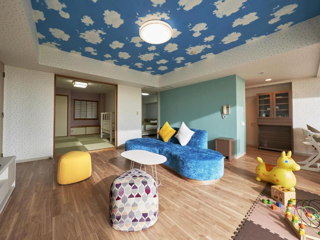 Posezení v ubytování Hotel Village Izukogen