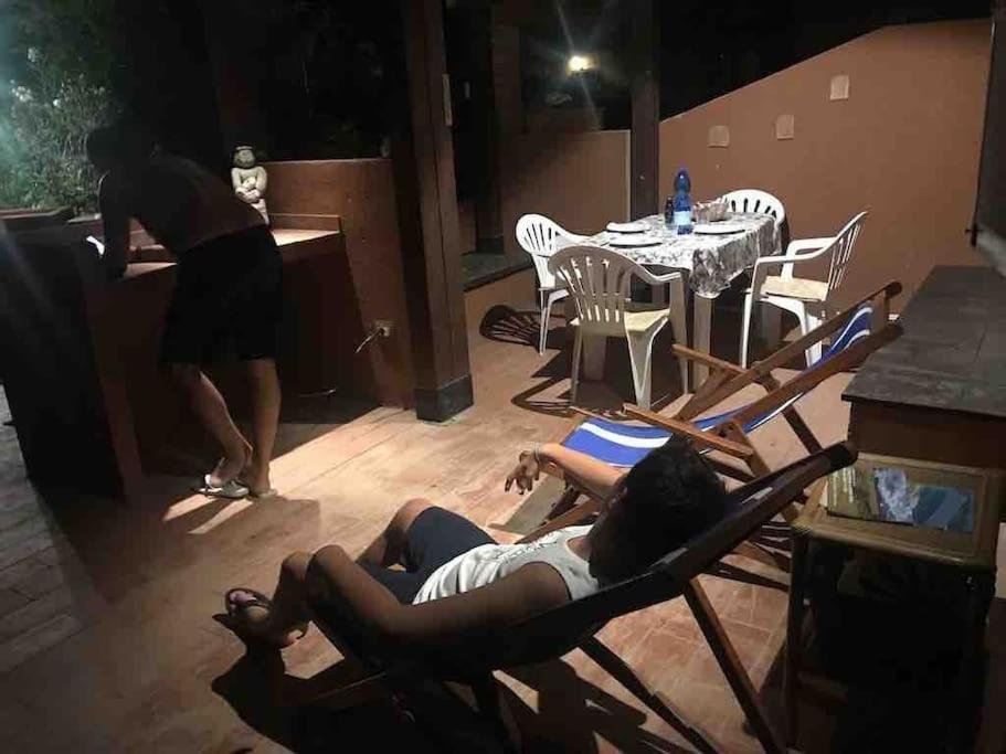 Posedenie v ubytovaní Villa Antonio