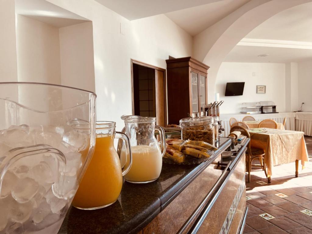 Kuchyň nebo kuchyňský kout v ubytování Up Hotel