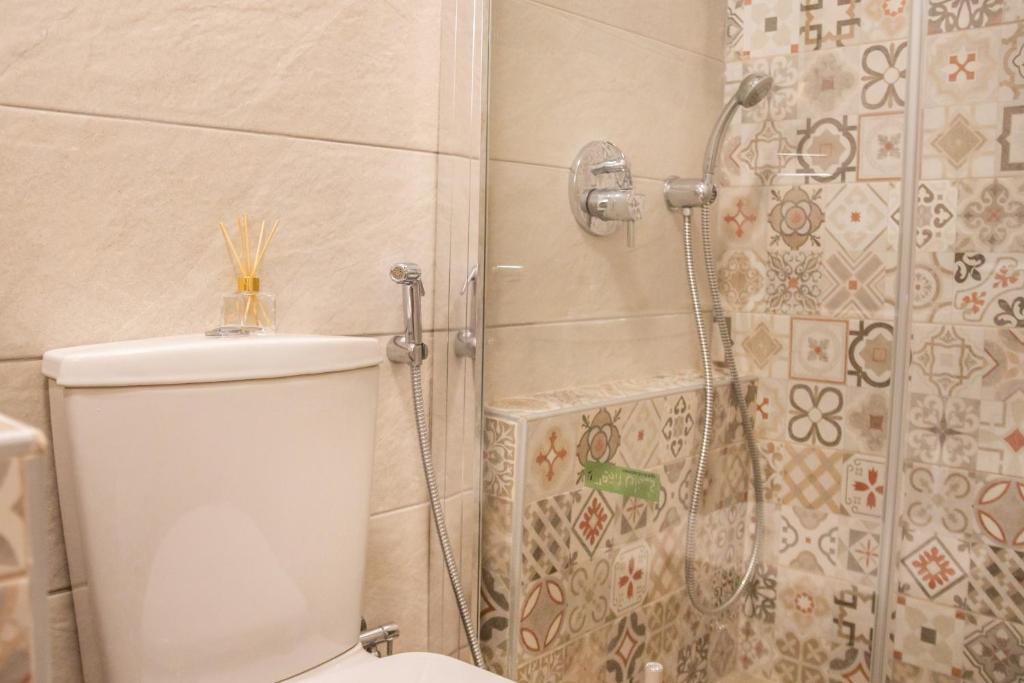 Koupelna v ubytování AVLA LUXURY HOSPITALITY