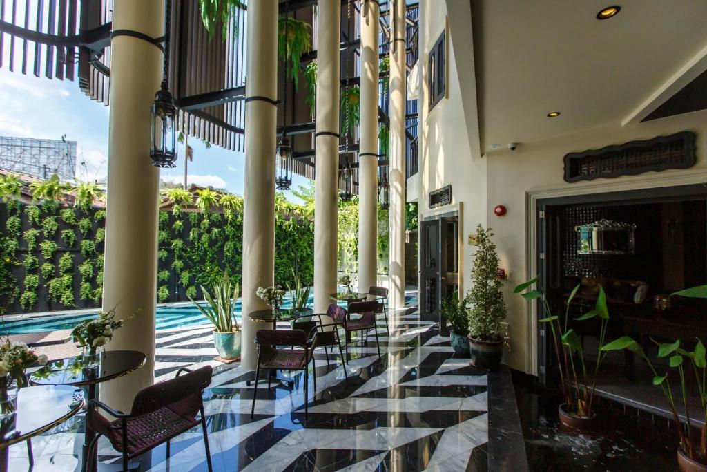 Bazén v ubytování Hotel Verdigris nebo v jeho okolí