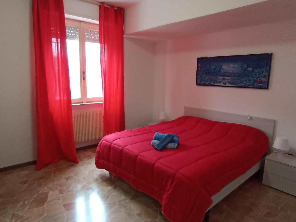 Postel nebo postele na pokoji v ubytování Casa Giulia
