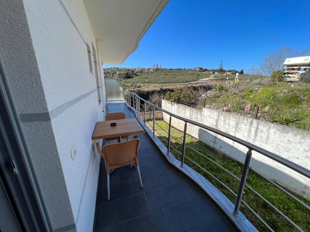 Balkón nebo terasa v ubytování Hotel Irini