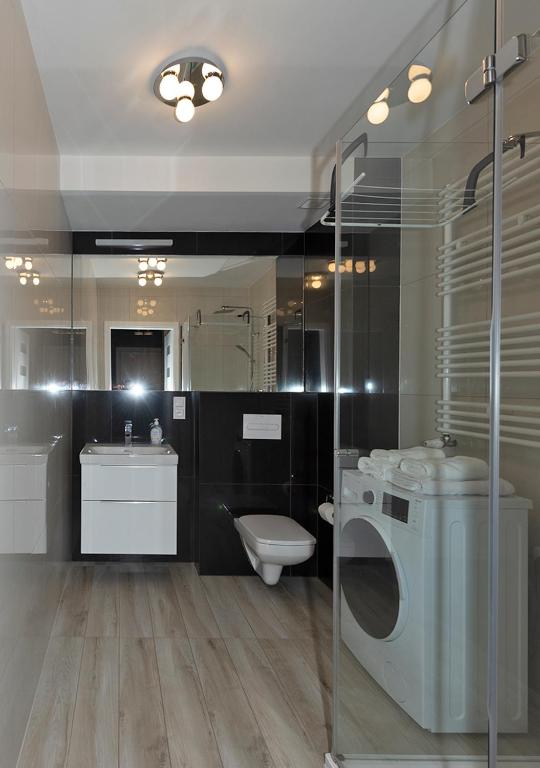 Kúpeľňa v ubytovaní Apartament Piano