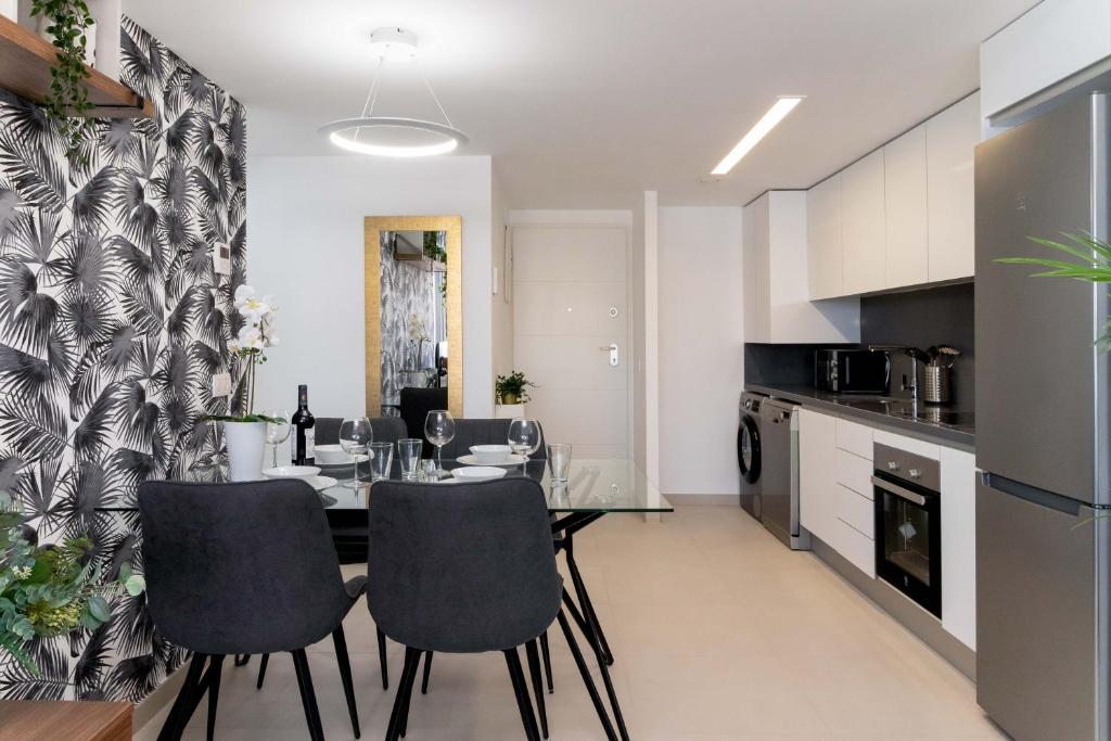 A kitchen or kitchenette at Espanatour PANORAMA MAR 4