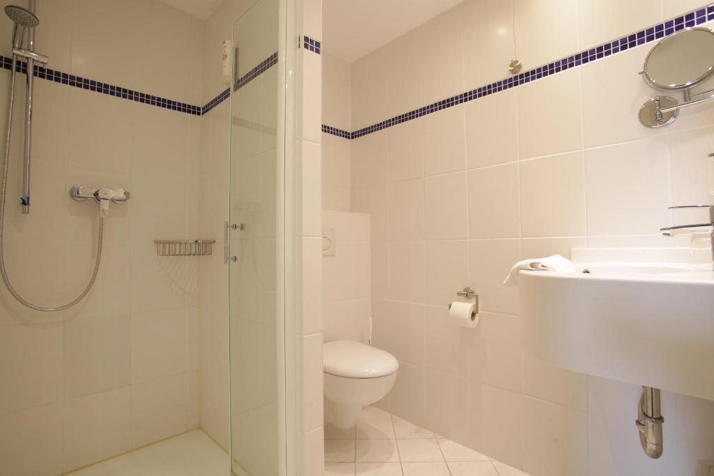 Koupelna v ubytování Baltic Hotel Lübeck
