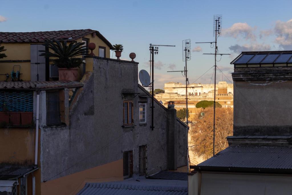Budynek, w którym mieści się apartament