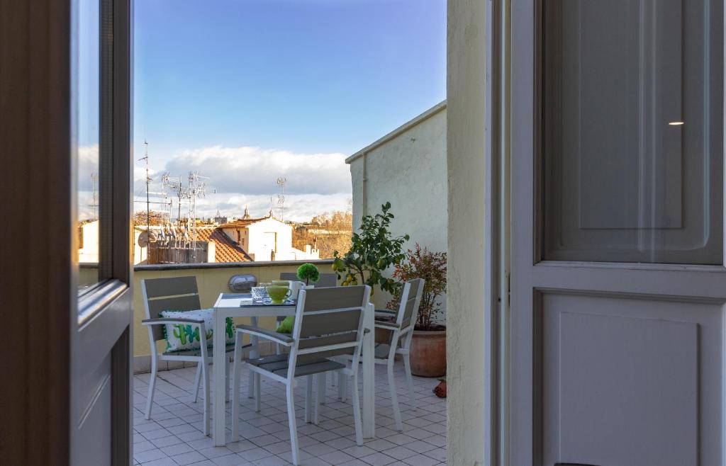 Balkon lub taras w obiekcie Santonofrio Romantica
