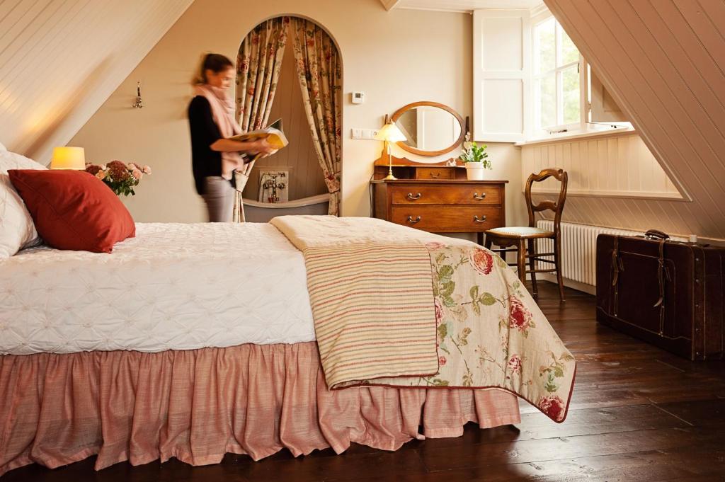 Cama o camas de una habitación en Landrop Bed & Breakfast