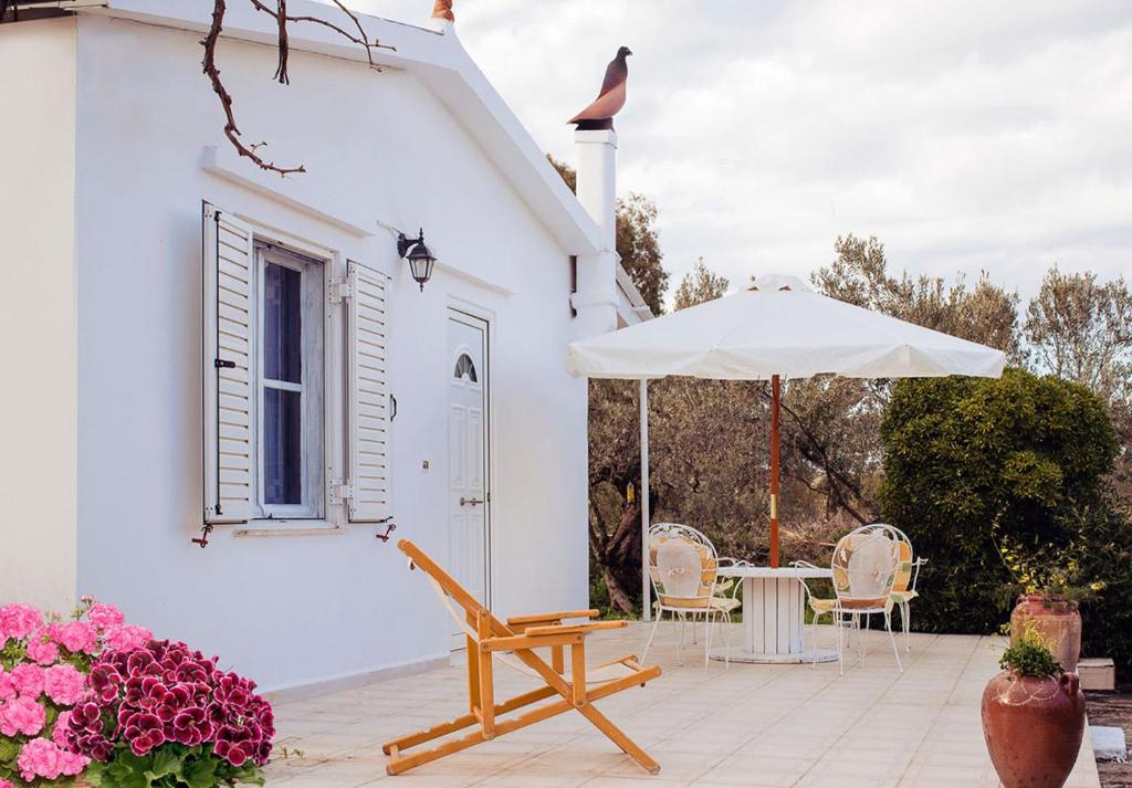 Entire house with garden, 70m from the beach., Galatas (updated prices