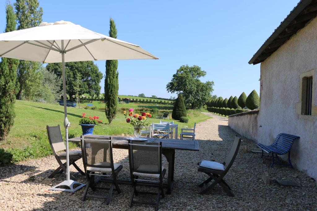 Zahrada ubytování Manoir de Malfarat