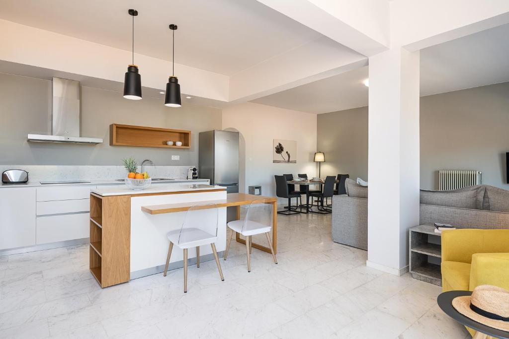 Kuchyňa alebo kuchynka v ubytovaní West City Apartment